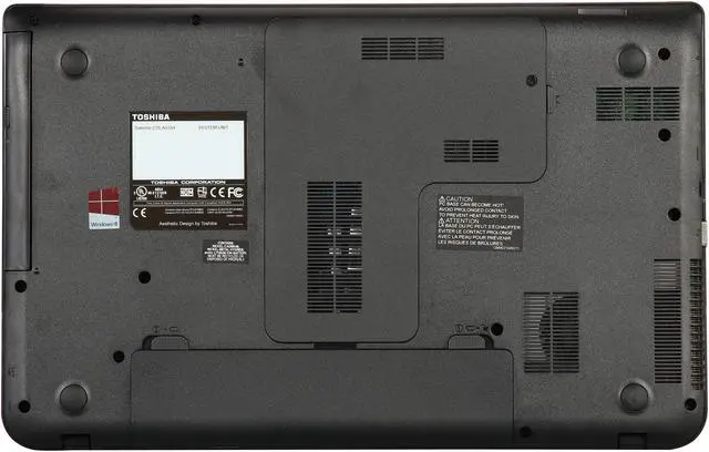 Alt view image 7 of 8 - TOSHIBA Laptop Satellite Intel Core i3-3120M 6GB Memory 500GB HDD Intel HD Graphics 4000 15.6" Windows 8 C55-A5354