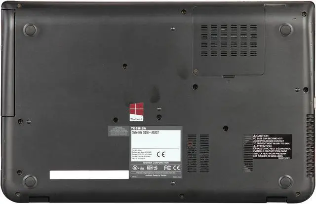 Alt view image 7 of 8 - TOSHIBA Laptop Intel Core i7-4700MQ 16GB Memory 1TB HDD Intel HD Graphics 4600 15.6" Touch Screen Windows 8 S55t-A5237