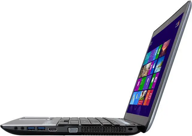 Alt view image 2 of 8 - TOSHIBA Laptop Satellite Intel Core i7-4700MQ 8GB Memory 750GB HDD NVIDIA GeForce GT 740M 15.6" Touch Screen Windows 8.1 S55T-A5161