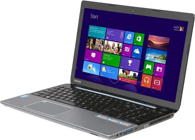 Main image of TOSHIBA Laptop Intel Core i7-4700MQ 8GB Memory 1TB HDD Intel HD Graphics 4600 15.6" Windows 8.1 S55-A5154