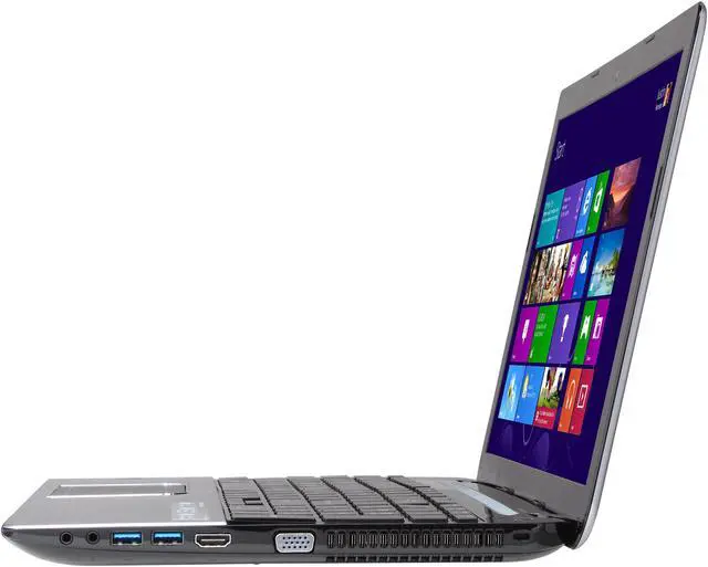 Alt view image 2 of 8 - TOSHIBA Laptop Intel Core i7-4700MQ 8GB Memory 1TB HDD Intel HD Graphics 4600 15.6" Windows 8.1 S55-A5154