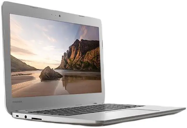 Alt view image 2 of 4 - Toshiba CB30-A3120 13.3" Chromebook with Intel Celeron 2955U Dual Core 1.4Ghz CPU, 2GB DDR3L RAM, 16GB SSD + 100GB Google Drive (Cloud Storage), Bluetooth 4.0, HDMI Out, Google Chrome OS