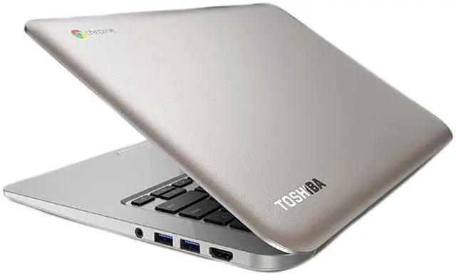 Alt view image 4 of 4 - Toshiba CB30-A3120 13.3" Chromebook with Intel Celeron 2955U Dual Core 1.4Ghz CPU, 2GB DDR3L RAM, 16GB SSD + 100GB Google Drive (Cloud Storage), Bluetooth 4.0, HDMI Out, Google Chrome OS