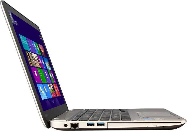 Alt view image 4 of 8 - TOSHIBA Laptop Satellite Intel Core i7-4710HQ 12GB Memory 1TB HDD AMD Radeon R9 M265X 15.6" Touch Screen Windows 8.1 P55T-B5262