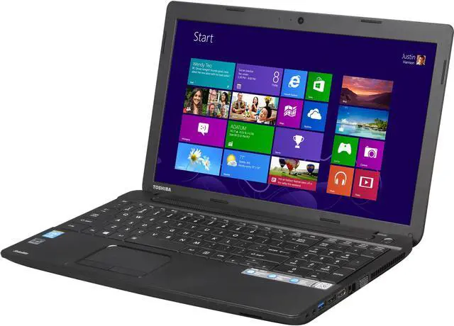 TOSHIBA Laptop Satellite Intel Pentium 2020M 6GB Memory 750GB HDD