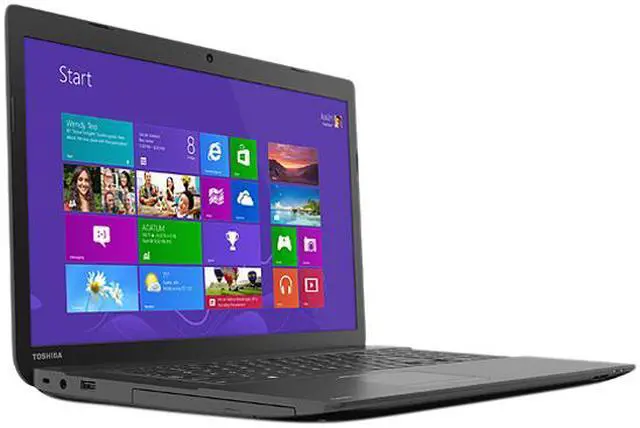 Alt view image 3 of 10 - TOSHIBA Laptop AMD A8-6410 8GB Memory 1TB HDD AMD Radeon R5 Series 17.3" Non-Touch Screen Windows 8.1 C75D-B7215