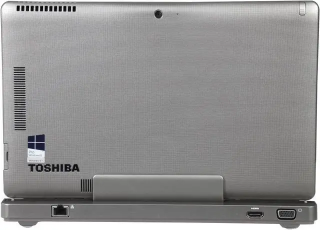 Alt view image 4 of 12 - TOSHIBA Portege Intel Core i5-4300Y 4GB Memory 128 GB SSD Intel HD Graphics 4200 11.6" Touch Screen 1920 x 1080 2-in-1 Ultrabook / Tablet Windows 8 Pro 64-Bit Z10T-A2110