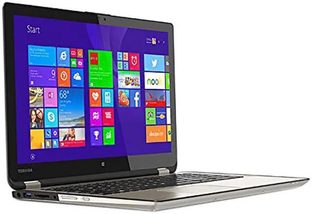 Alt view image 8 of 8 - TOSHIBA Satellite Radius P55W-B5318 Intel Core i7 4510U (2.00GHz) 12GB Memory 256GB SSD 15.6" 360° Rotation Touchscreen Ultrabook Windows 8.1