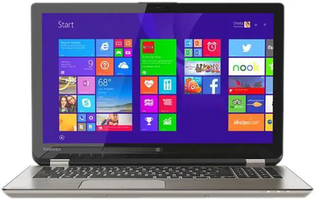 Alt view image 3 of 7 - TOSHIBA Ultrabook Satellite Radius Intel Core i7-4510U 8GB Memory 1TB HDD Intel HD Graphics 4400 15.6" Touch Screen Windows 8.1 P55W-B5224