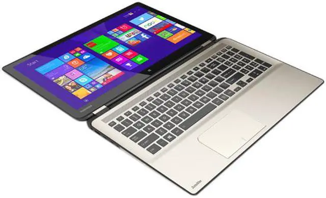 Alt view image 4 of 7 - TOSHIBA Ultrabook Satellite Radius Intel Core i7-4510U 8GB Memory 1TB HDD Intel HD Graphics 4400 15.6" Touch Screen Windows 8.1 P55W-B5224