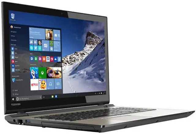 Alt view image 3 of 14 - TOSHIBA Satellite S55T-C5263 Gaming Laptop Intel Core i7 5500U (2.40 GHz) 12 GB Memory 1 TB HDD 128 GB SSD NVIDIA GeForce GTX 950M 4 GB GDDR3 15.6" Touchscreen Windows 10 Home