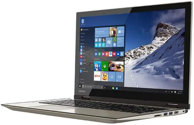 Alt view image 2 of 16 - TOSHIBA Satellite Fusion L55W-C5259 Laptop Intel Core i5-5200U (2.20 GHz) 8 GB Memory 128 GB SSD Intel HD Graphics 5500 Shared memory 15.6" Touchscreen Windows 10 Home 64-Bit