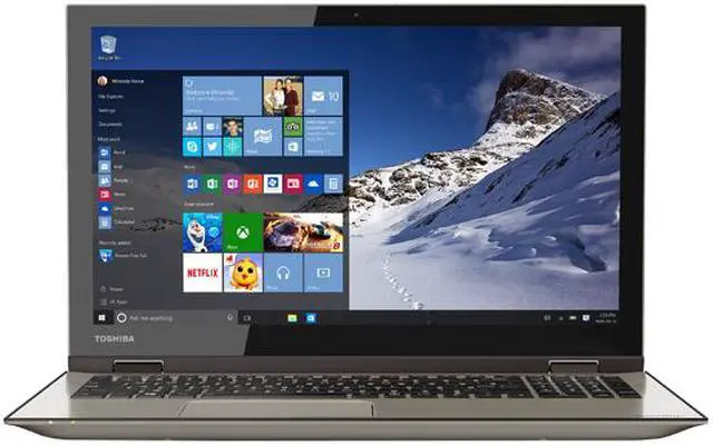 Alt view image 3 of 16 - TOSHIBA Satellite Fusion L55W-C5259 Laptop Intel Core i5-5200U (2.20 GHz) 8 GB Memory 128 GB SSD Intel HD Graphics 5500 Shared memory 15.6" Touchscreen Windows 10 Home 64-Bit