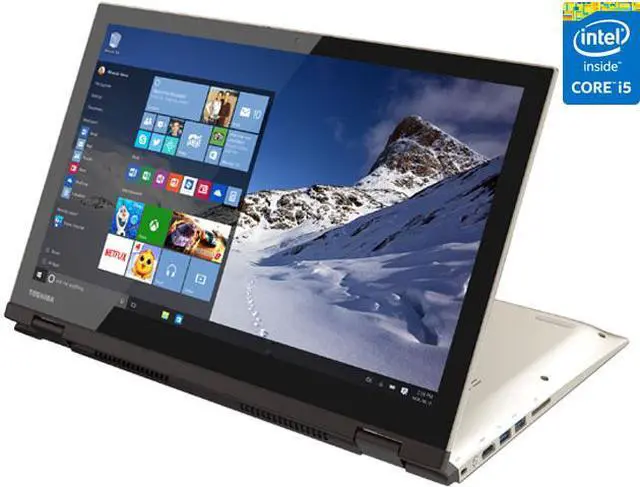 Main image of TOSHIBA Satellite Fusion L55W-C5259 Laptop Intel Core i5-5200U (2.20 GHz) 8 GB Memory 128 GB SSD Intel HD Graphics 5500 Shared memory 15.6" Touchscreen Windows 10 Home 64-Bit