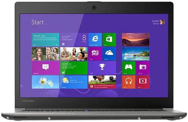 Alt view image 2 of 4 - Toshiba Portege Z30 13.3" Ultrabook - Intel Core i5 i5-5300U Dual-core (2 Core) 2.30 GHz - Cosmo Silver with Hairline