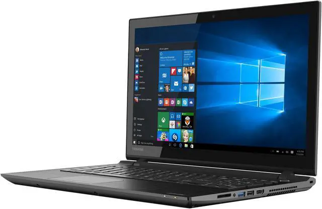 TOSHIBA Laptop Satellite Intel Core i3-5005U 4GB Memory 750GB HDD
