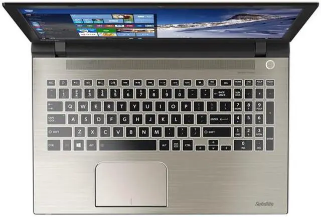 Alt view image 4 of 10 - TOSHIBA Laptop Satellite Intel Core i7-4720HQ 8GB Memory 1TB HDD Intel HD Graphics 4600 15.6" Windows 10 Home S55-C5247