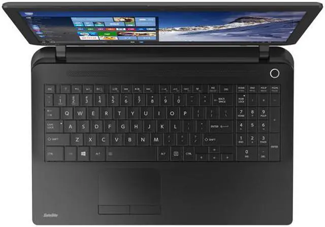 Alt view image 4 of 7 - TOSHIBA Laptop Satellite Intel Pentium N3540 4GB Memory 750GB HDD Intel HD Graphics 15.6" Non-Touch Screen Windows 10 Home C55-B5242X