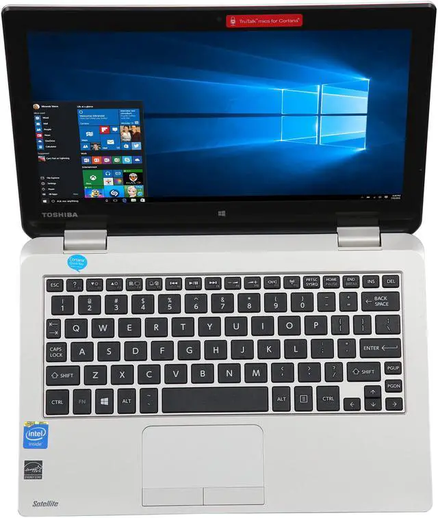 Alt view image 6 of 8 - TOSHIBA Laptop Satellite CL15T-B1204XB Intel Celeron N2840 (2.16 GHz) 2 GB Memory 32 GB eMMC Intel HD Graphics 11.6" Touchscreen Windows 10 Home
