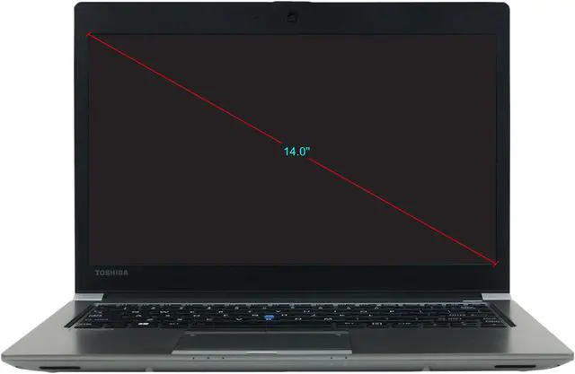Alt view image 2 of 7 - TOSHIBA Laptop Intel Core i7-6600U 16GB Memory 256 SSD 14.0" Non-Touch Screen Windows 10 Portege Z30-C