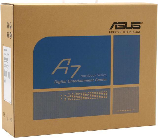 Alt view image 13 of 13 - ASUS Laptop A7 Series Intel Core Duo T2300 512MB Memory 100GB HDD ATI Mobility Radeon X1600 17.0" Windows XP Home A7J--R003H