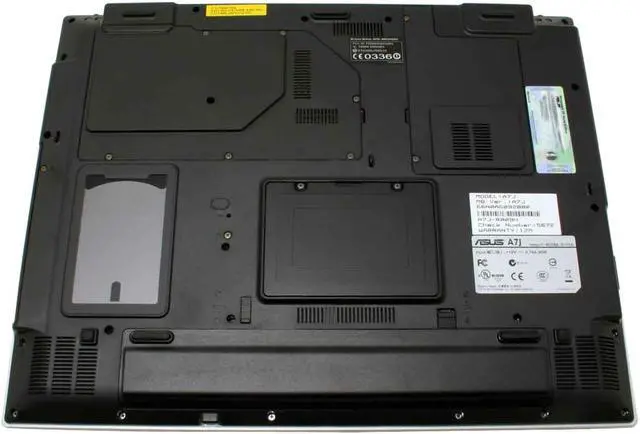 Alt view image 11 of 15 - ASUS A7 Series 17.0" Intel Core Duo T2400 1GB Memory DDR2 667 Windows XP Home 90NG3A811323401L50