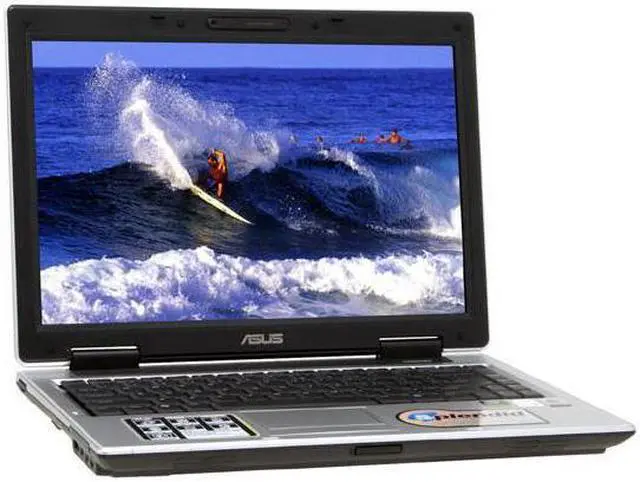 Main image of ASUS Laptop A8 Series Intel Core Duo T2400 1GB Memory 100GB HDD NVIDIA GeForce Go 7600 14.0" Windows XP Home A8Jm-H019H