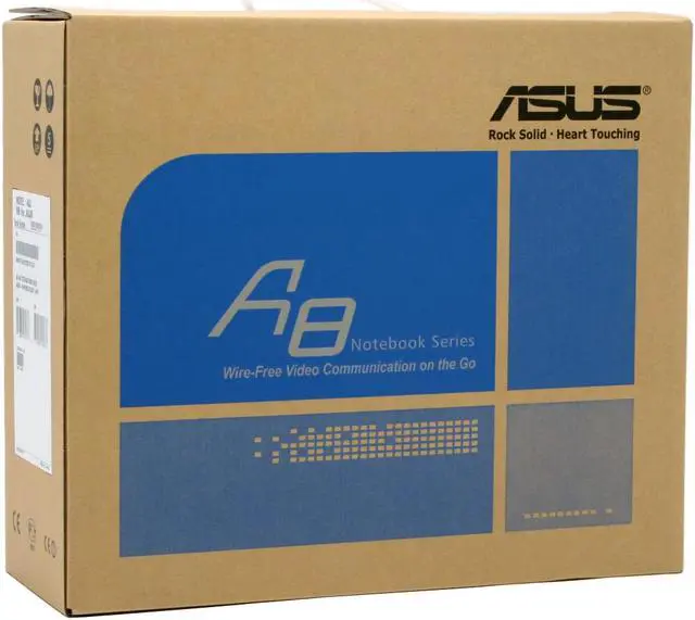 Alt view image 14 of 14 - ASUS Laptop A8 Series Intel Core Duo T2400 1GB Memory 100GB HDD NVIDIA GeForce Go 7600 14.0" Windows XP Home A8Jm-H019H