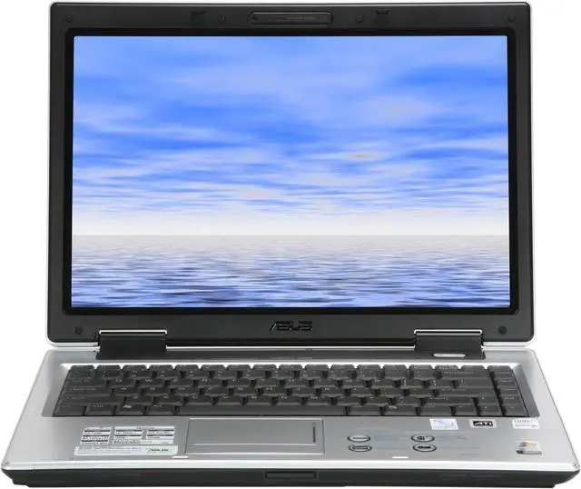 Alt view image 8 of 15 - ASUS Laptop A8 Series Intel Core 2 Duo T7200 1GB Memory 120GB HDD ATI Mobility Radeon X1700 14.0" Windows XP Media Center A8JP-4S029M
