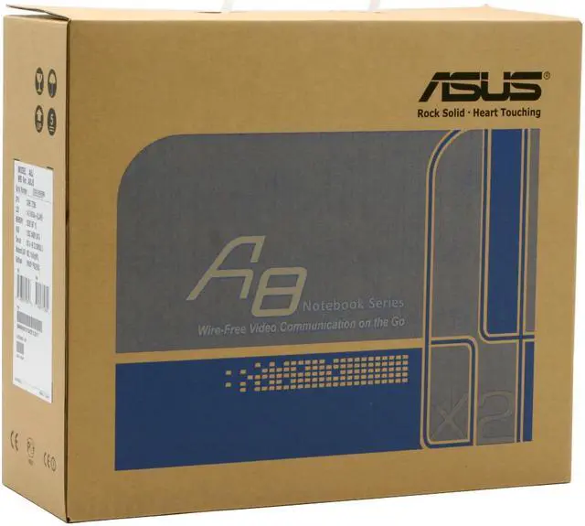 Alt view image 19 of 20 - ASUS A8 Series 14.0" Intel Core 2 Duo T7200 1GB Memory DDR2 667 Windows XP Professional 90NKNA513134321L201T