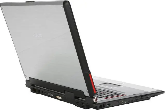 Alt view image 5 of 15 - ASUS Laptop G Series Intel Core 2 Duo T7200 2GB Memory 160GB HDD ATI Mobility Radeon X1700 17.1" Windows Vista Home Premium G2P-7R009C