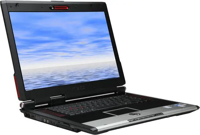 Alt view image 7 of 15 - ASUS Laptop G Series Intel Core 2 Duo T7200 2GB Memory 160GB HDD ATI Mobility Radeon X1700 17.1" Windows Vista Home Premium G2P-7R009C
