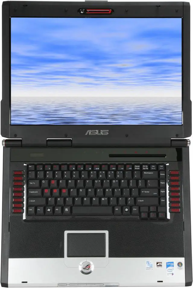 Alt view image 14 of 15 - ASUS Laptop G Series Intel Core 2 Duo T7200 2GB Memory 160GB HDD ATI Mobility Radeon X1700 17.1" Windows Vista Home Premium G2P-7R009C