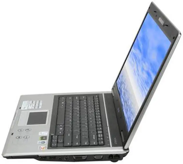 Alt view image 2 of 14 - ASUS Laptop F3 Series AMD Turion 64 X2 TL-56 1GB Memory 120GB HDD NVIDIA GeForce Go 7600 15.4" Windows Vista Home Premium F3T-AP042C