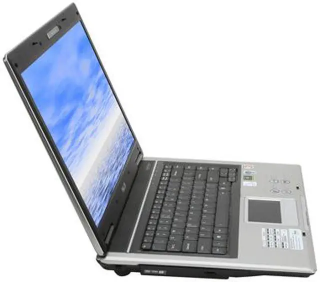 Alt view image 6 of 14 - ASUS Laptop F3 Series AMD Turion 64 X2 TL-56 1GB Memory 120GB HDD NVIDIA GeForce Go 7600 15.4" Windows Vista Home Premium F3T-AP042C