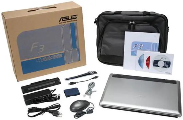 Alt view image 14 of 14 - ASUS Laptop F3 Series AMD Turion 64 X2 TL-56 1GB Memory 120GB HDD NVIDIA GeForce Go 7600 15.4" Windows Vista Home Premium F3T-AP042C