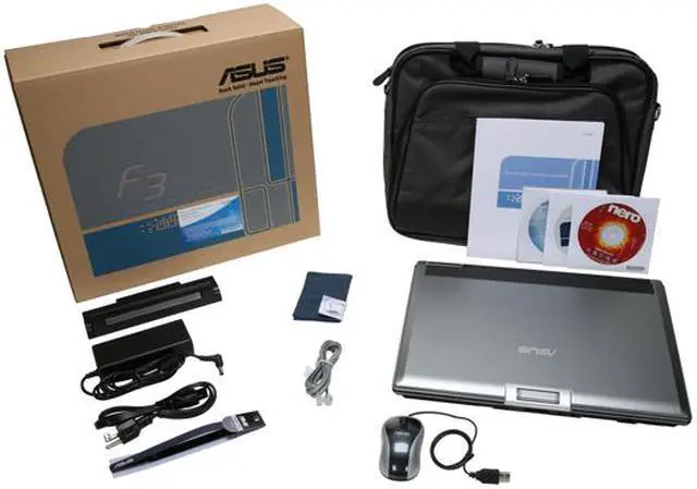 Alt view image 14 of 14 - ASUS Laptop F3 Series Intel Core 2 Duo T7500 1GB Memory 160GB HDD NVIDIA GeForce 8600M GS 15.4" Windows Vista Home Premium F3SV-B1