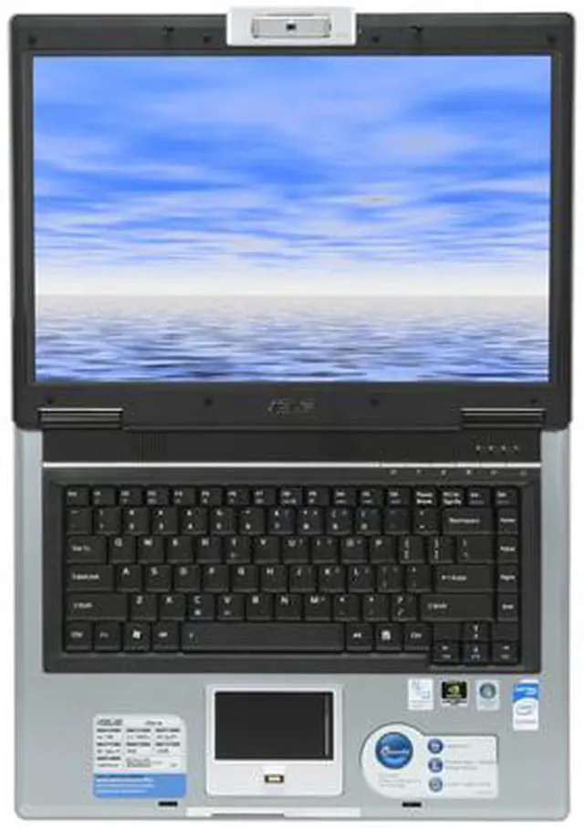 Alt view image 13 of 14 - ASUS Laptop F3 Series Intel Core 2 Duo T7500 1GB Memory 160GB HDD NVIDIA GeForce 8600M GS 15.4" Windows Vista Home Premium F3SV-B1
