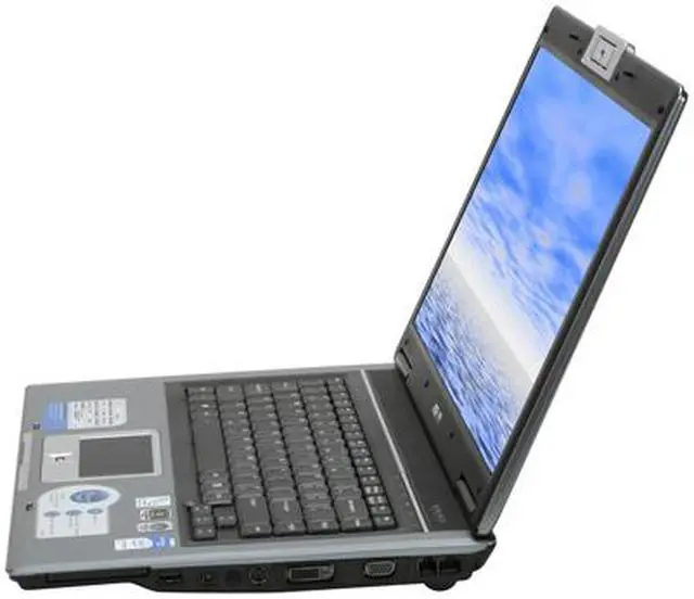 Alt view image 2 of 14 - ASUS Laptop F3 Series Intel Core 2 Duo T7500 1GB Memory 160GB HDD NVIDIA GeForce 8600M GS 15.4" Windows Vista Home Premium F3SV-B1