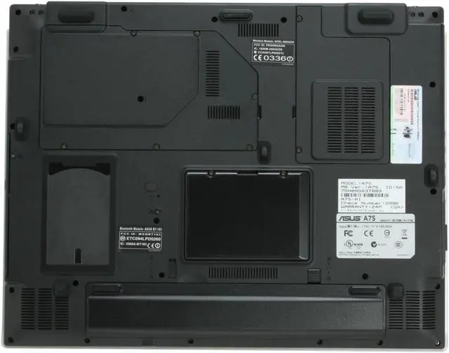 Alt view image 11 of 18 - ASUS Laptop A7 Series Intel Core 2 Duo T7300 2GB Memory 200GB HDD NVIDIA GeForce 8400M G 17.1" Windows Vista Home Premium A7S-A1
