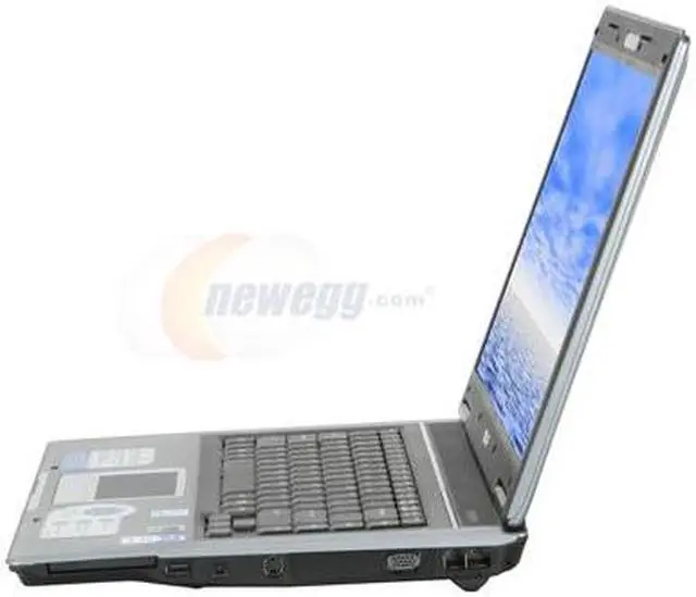 Alt view image 2 of 14 - ASUS Laptop F3 Series Intel Core 2 Duo T7100 1GB Memory 120GB HDD Intel GMA X3100 15.4" Windows Vista Home Premium F3E-A1