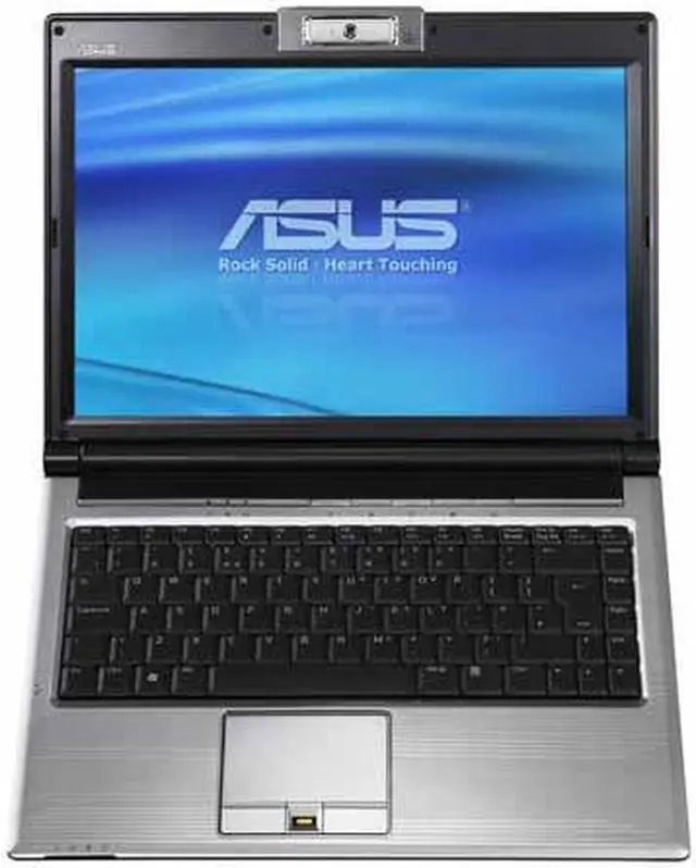 Alt view image 2 of 10 - ASUS Laptop F8 Series Intel Core 2 Duo T7500 1GB+TM1GB Memory 160GB HDD NVIDIA GeForce 8600M GT 14.0" Windows Vista Home Premium F8SV-A1