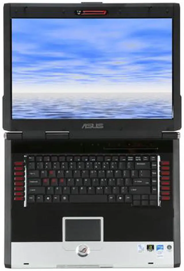 Alt view image 13 of 16 - ASUS Laptop G Series Intel Core 2 Duo T7700 2GB Memory 200GB HDD NVIDIA GeForce 8600M GT 17.0" Windows Vista Home Premium G2S-B1