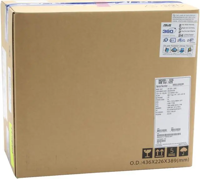 Alt view image 19 of 19 - ASUS Laptop V2 Series Intel Core 2 Duo T7700 2GB Memory 160GB HDD NVIDIA GeForce 8600M GS 14.0" Windows Vista Business V2S-B1