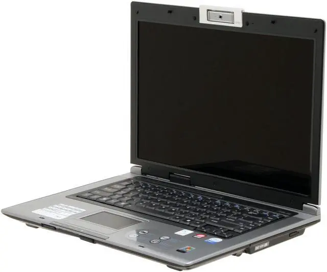 Alt view image 3 of 19 - ASUS F5 Series 15.4" Intel Core 2 Duo T5450 1GB Memory DDR2 667 Windows XP Professional