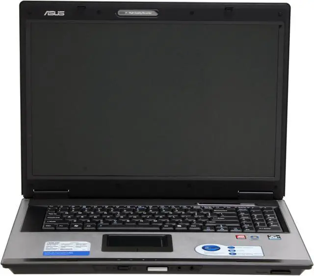 Alt view image 2 of 16 - ASUS Laptop F7 Series AMD Athlon 64 X2 TK-55 1GB Memory 120GB HDD ATI Mobility Radeon HD 2400 17.0" Windows Vista Home Premium F7KR-X1