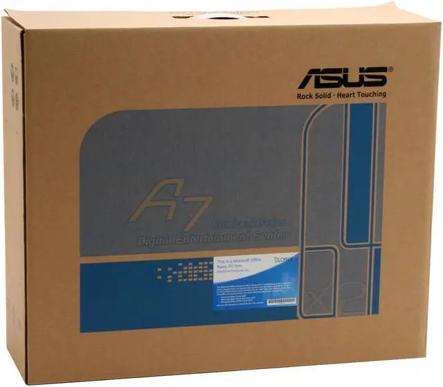 Alt view image 19 of 19 - ASUS Laptop A7 Series Intel Core 2 Duo T7500 2GB Memory 250GB HDD NVIDIA GeForce 8600M GS 17.0" Windows Vista Home Premium A7SV-A1