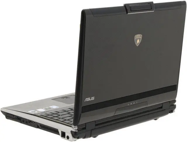 Alt view image 10 of 19 - ASUS Laptop Lamborghini Intel Core 2 Duo T7700 2GB Memory 200GB HDD NVIDIA GeForce 8600M GT 15.4" Windows Vista Ultimate VX2S-B2B