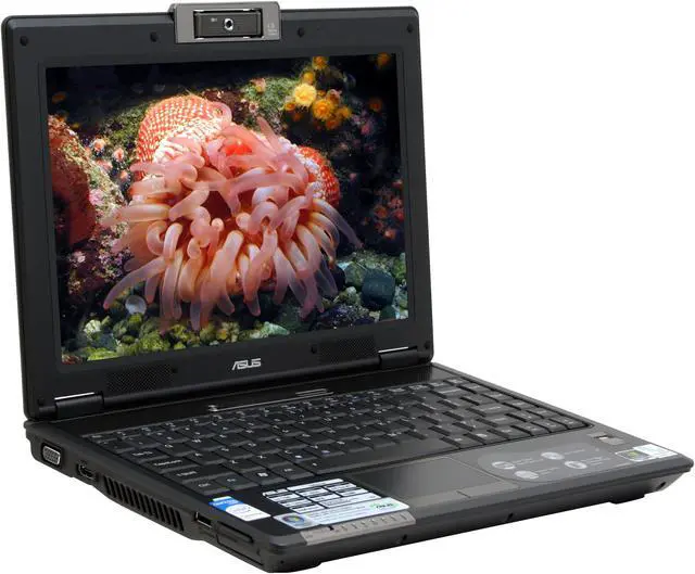 Main image of ASUS Laptop F9 Series Intel Core 2 Duo T7500 1GB Memory 160GB HDD NVIDIA GeForce 8400M G 12.1" Windows Vista Home Premium F9S-B1