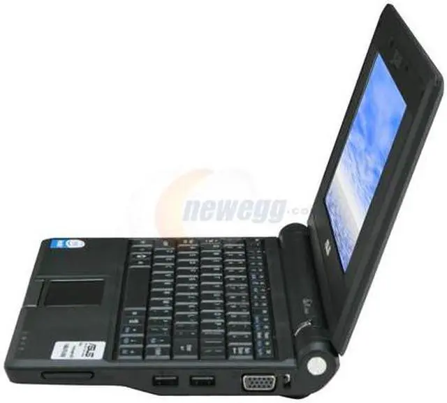 Alt view image 2 of 14 - HP Debranded Eee PC Eee PC 4G – Galaxy Black Intel Mobile CPU 7" WVGA 512MB Memory 4GB SSD NetBook
